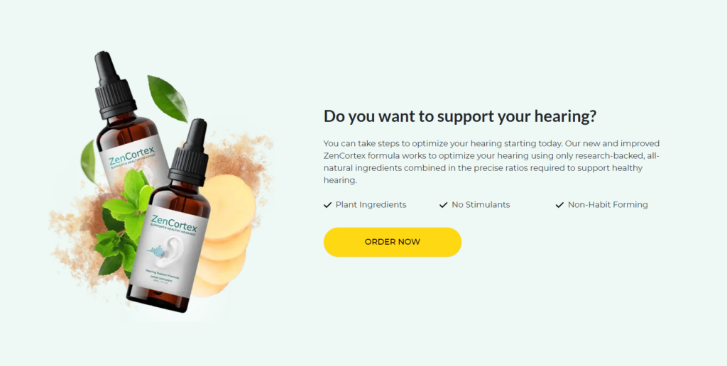 ZenCortex - Support And Optimize Your Hearing Naturally